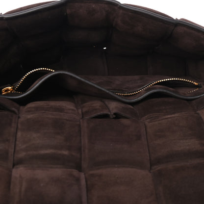 Bottega Veneta Suede Maxi Intrecciato Padded Cassette Crossbody Bag Fondant 4 of 4