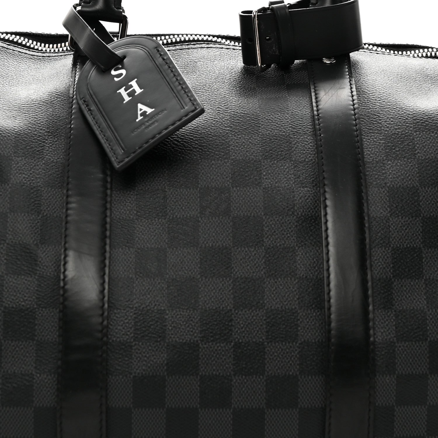 Louis Vuitton Damier Graphite Keepall Bandouliere 55 7 of 14