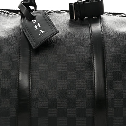 Louis Vuitton Damier Graphite Keepall Bandouliere 55 7 of 14