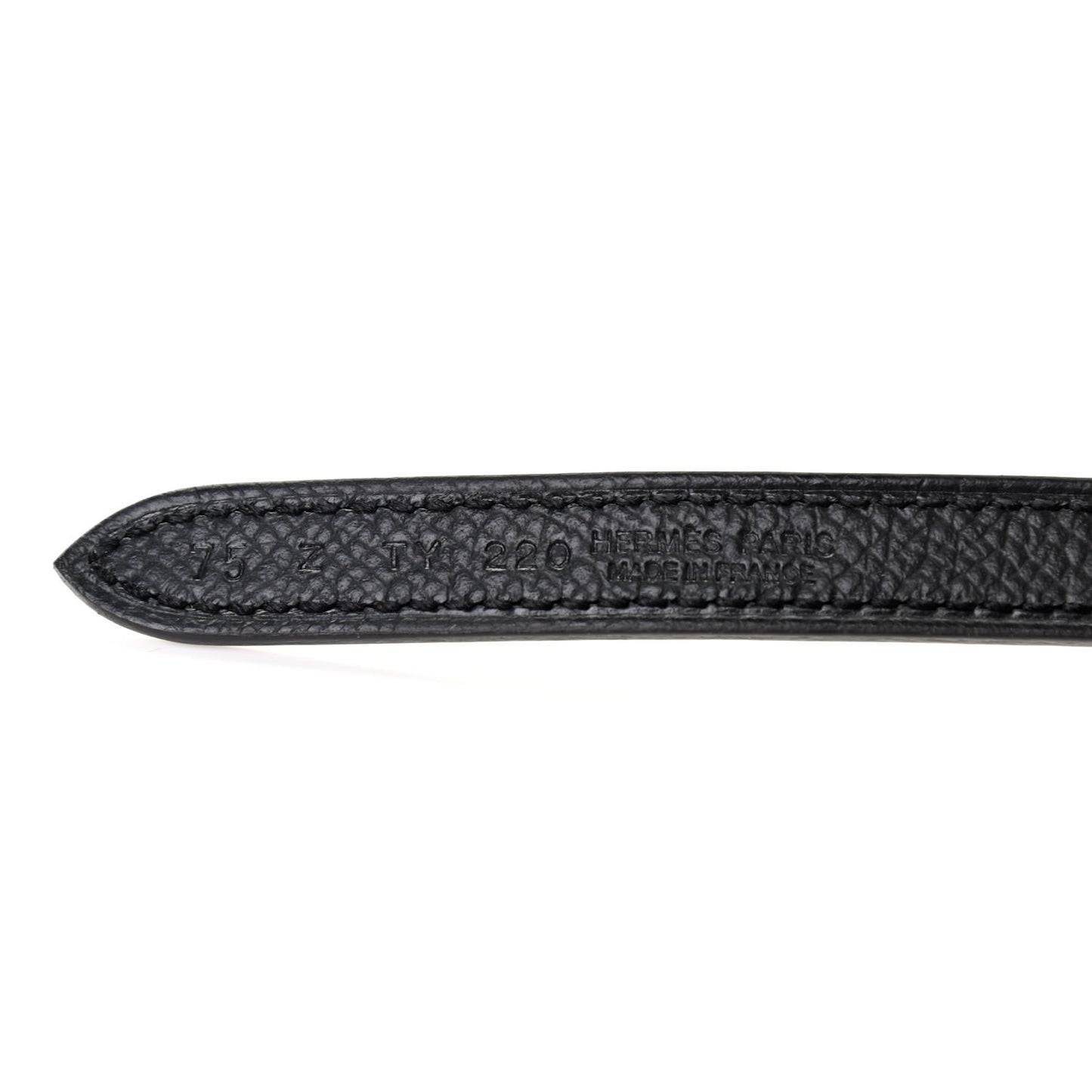 Swift Epsom 13mm Belt Strap 75 Black Craie
