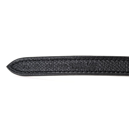 Hermes Swift Epsom 13mm Belt Strap 75 Black Craie 7 of 7