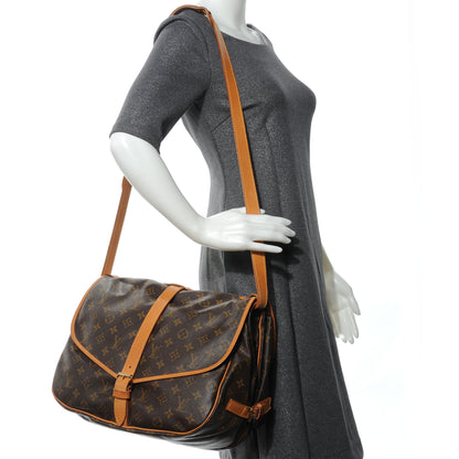 Louis Vuitton Monogram Saumur 35 2 of 17