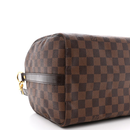 Louis Vuitton Damier Ebene Speedy Bandouliere 30 10 of 11