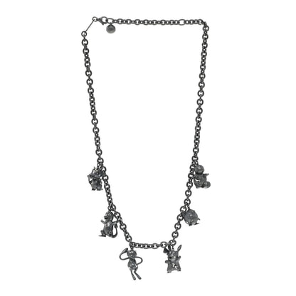 Tiffany X ARSHAM STUDIOS X POKEMON Sterling Silver Diamond Station Necklace 3 of 7