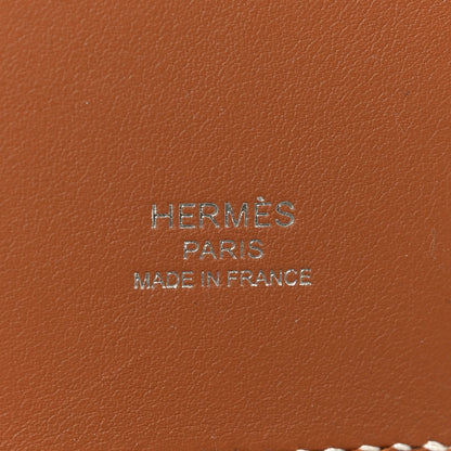 Hermes Swift Epsom Pocket Kelly Shoulder Strap Gold 4 of 5