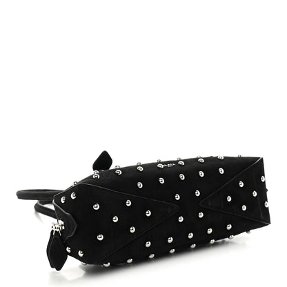 Alaia Nubuck Studded Small Le Teckel Bag  Black 3 of 8