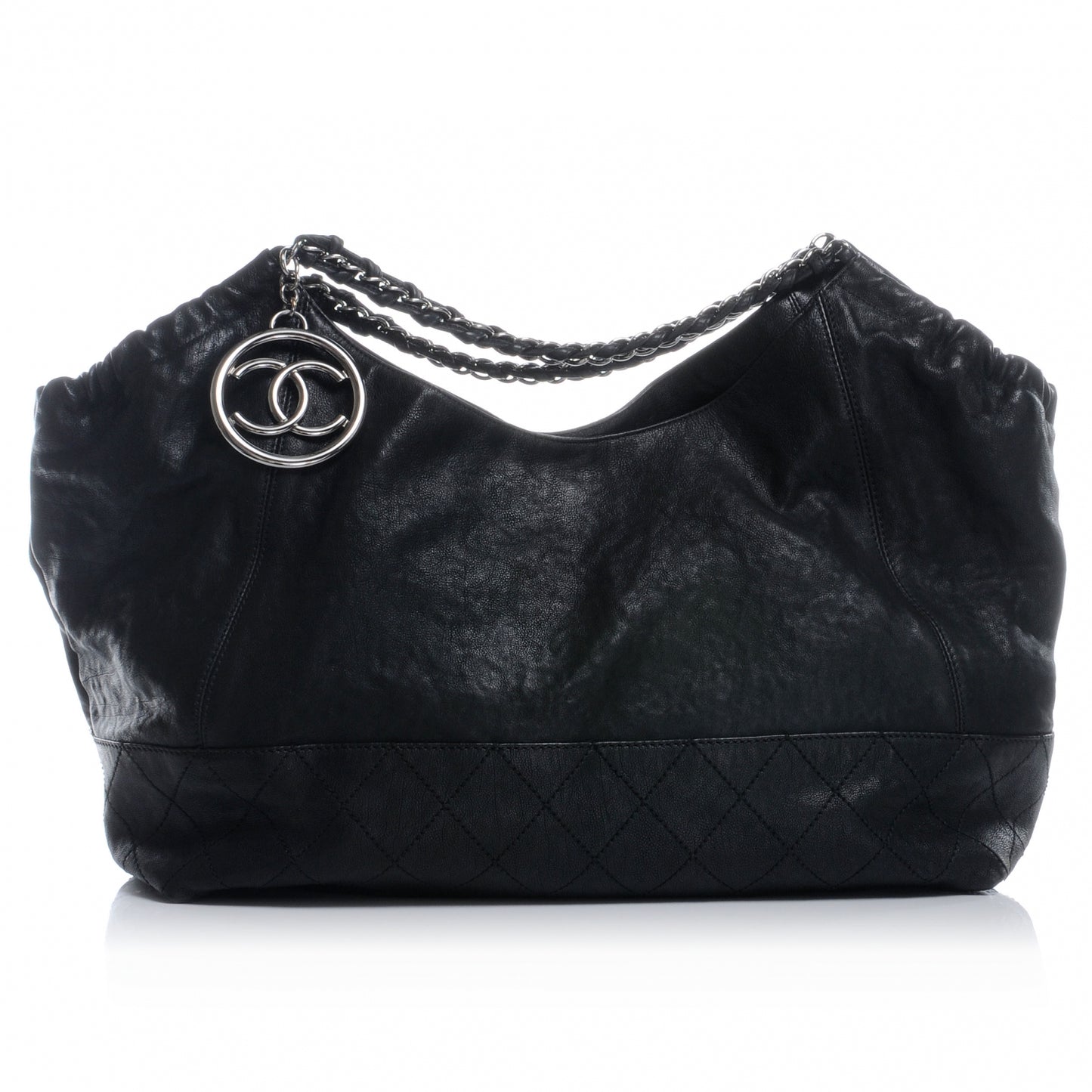 Calfskin Coco Cabas Black