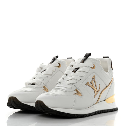Louis Vuitton Calfskin Run Away Sneakers 38 White 3 of 9