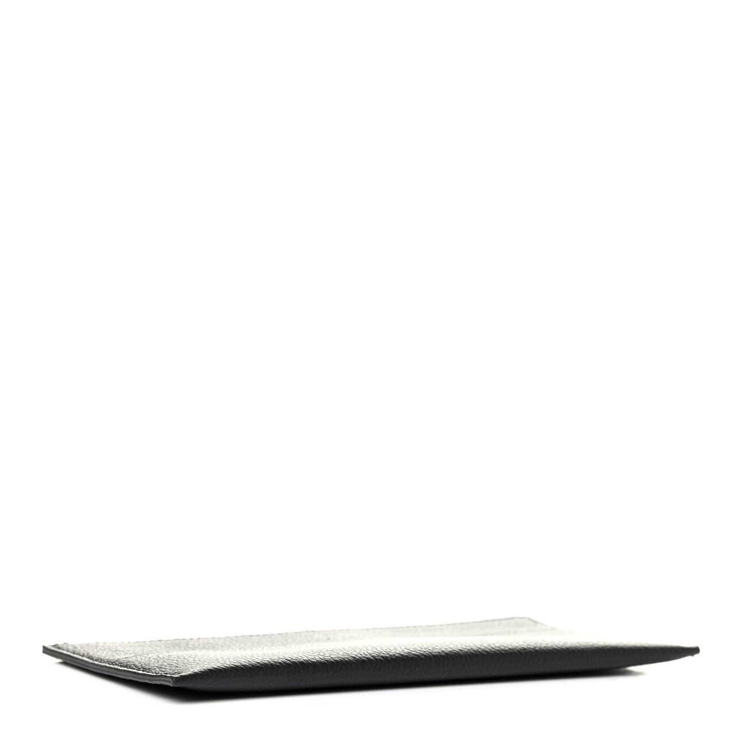 Calfskin Felicie Chain Wallet Card Holder Insert Black
