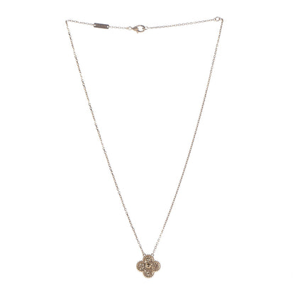 Van Cleef & Arpels 18K Yellow Gold Vintage Alhambra Pendant Necklace 3 of 7