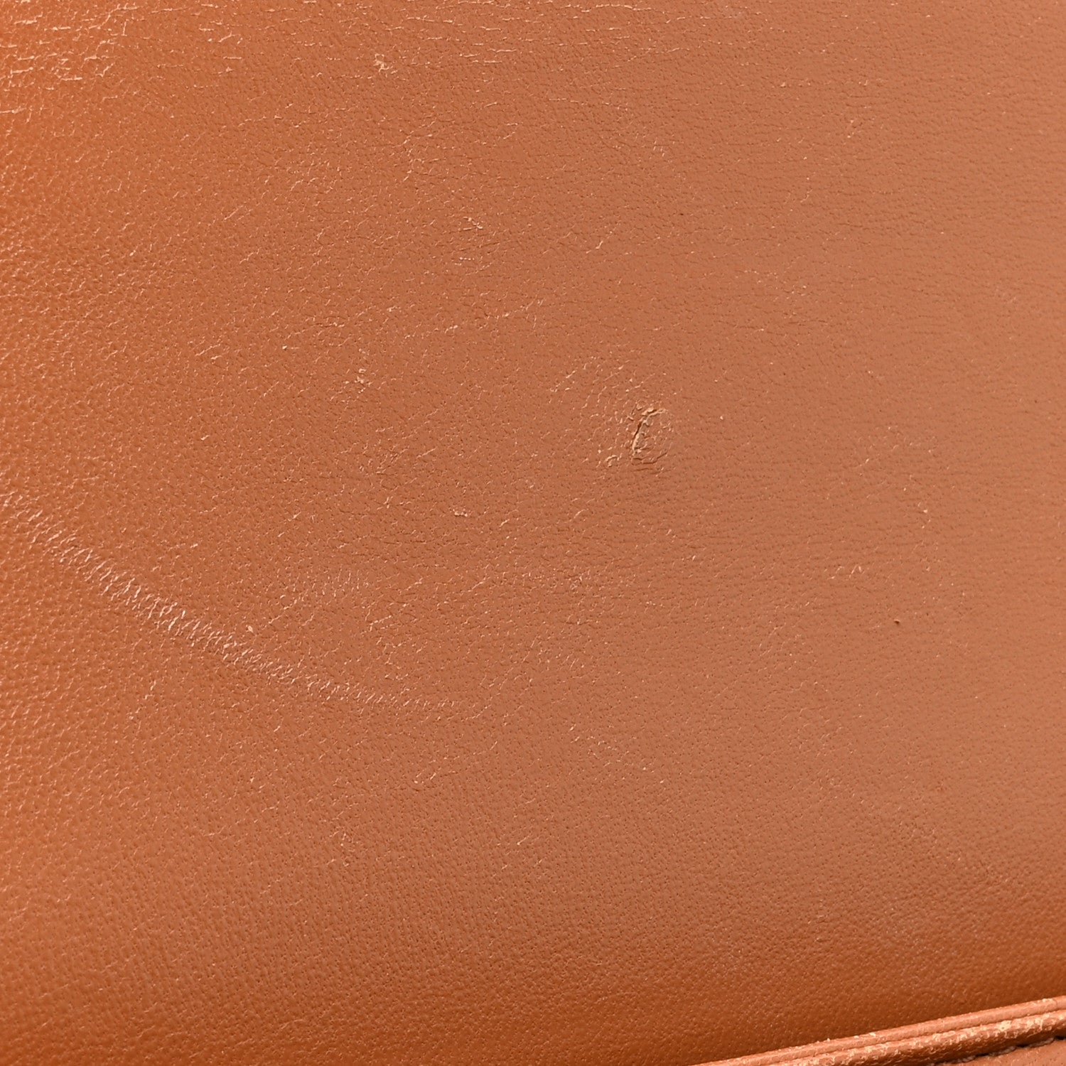 Celine Calfskin Triomphe Canvas Teen Triomphe Bag Tan 12 of 13