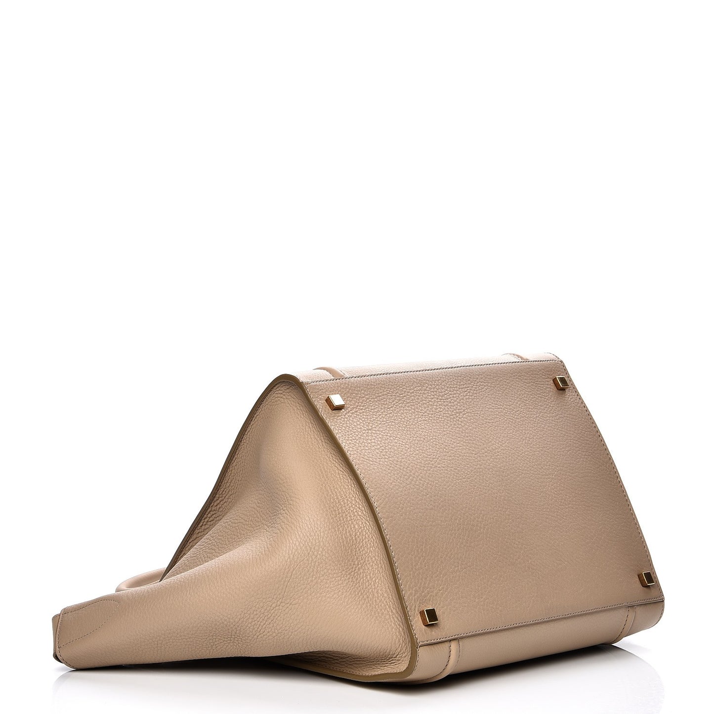 Baby Grained Calfskin Medium Phantom Luggage Beige