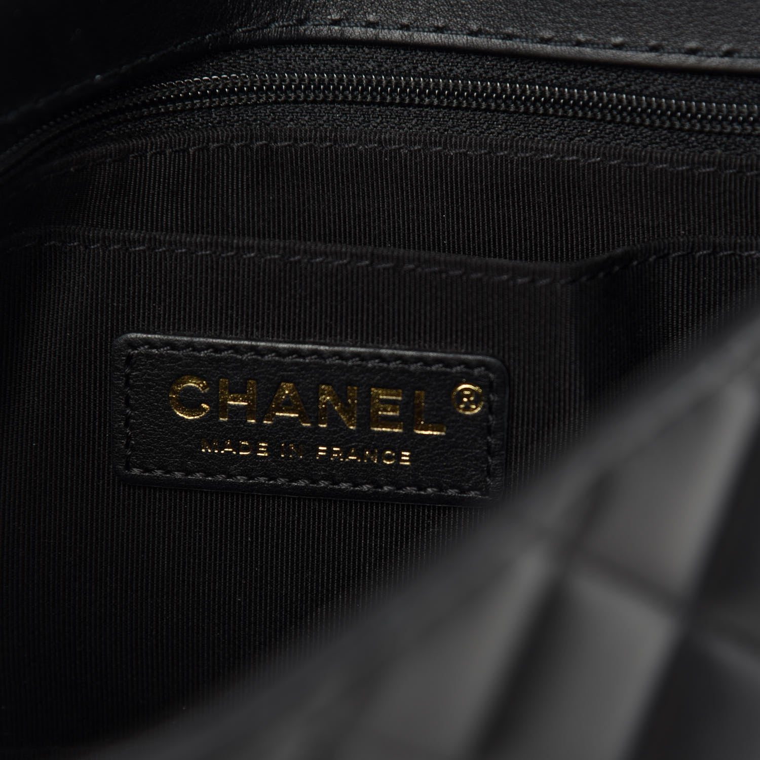 Chanel Calfskin Quilted Small Strap Into Flap Black Burgundy 9 of 11