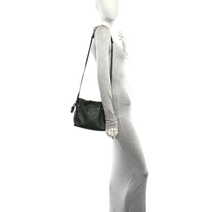 Loewe Calfskin Mini Flamenco Knot Clutch Dark Khaki 2 of 9
