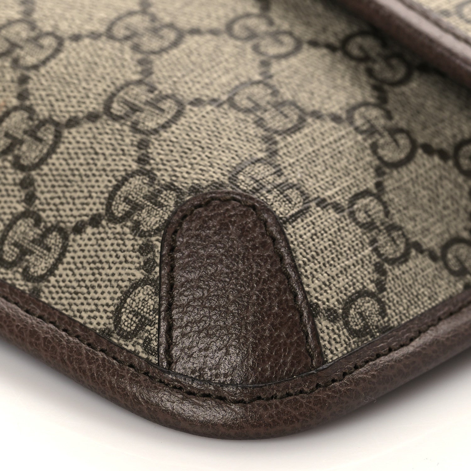 Gucci GG Supreme Monogram Neo Vintage Web Belt Bag Brown 10 of 10