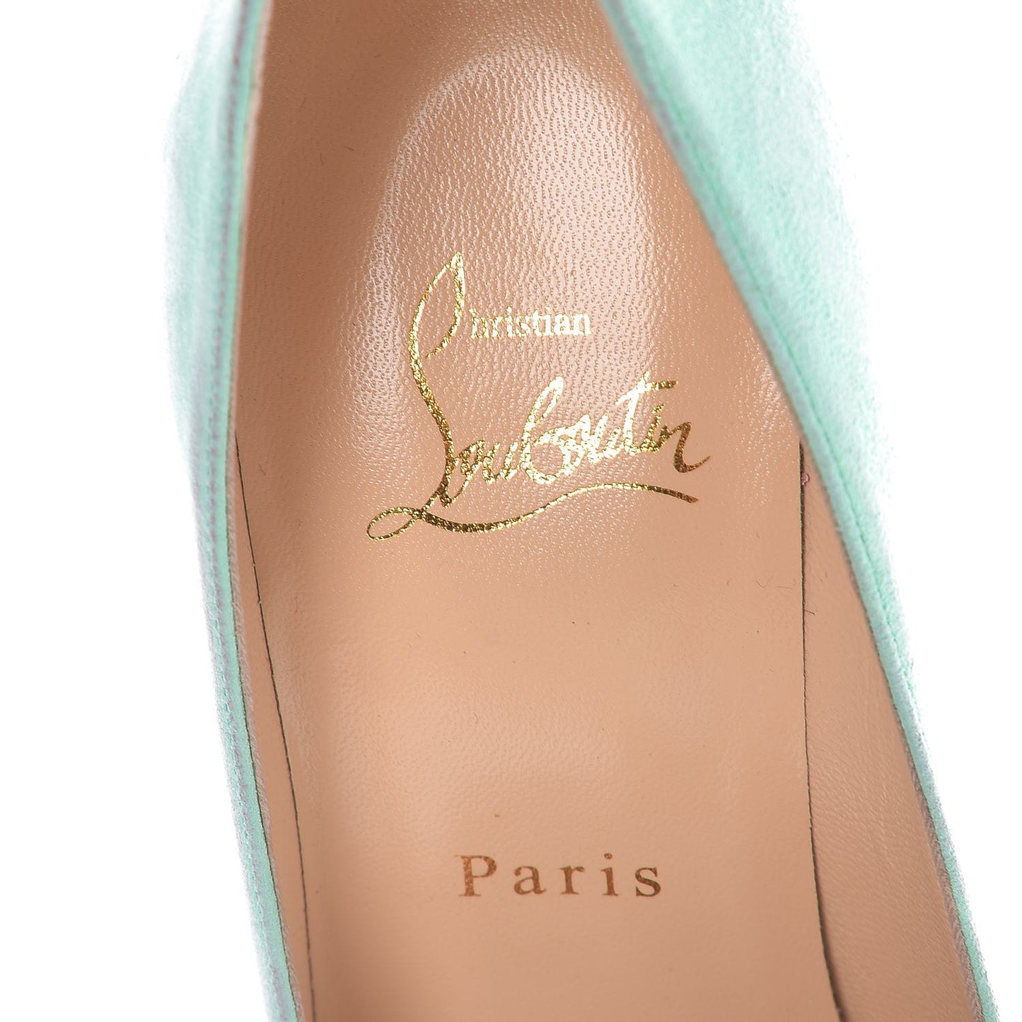 Suede Decoltish 100 Pumps 37 Opal