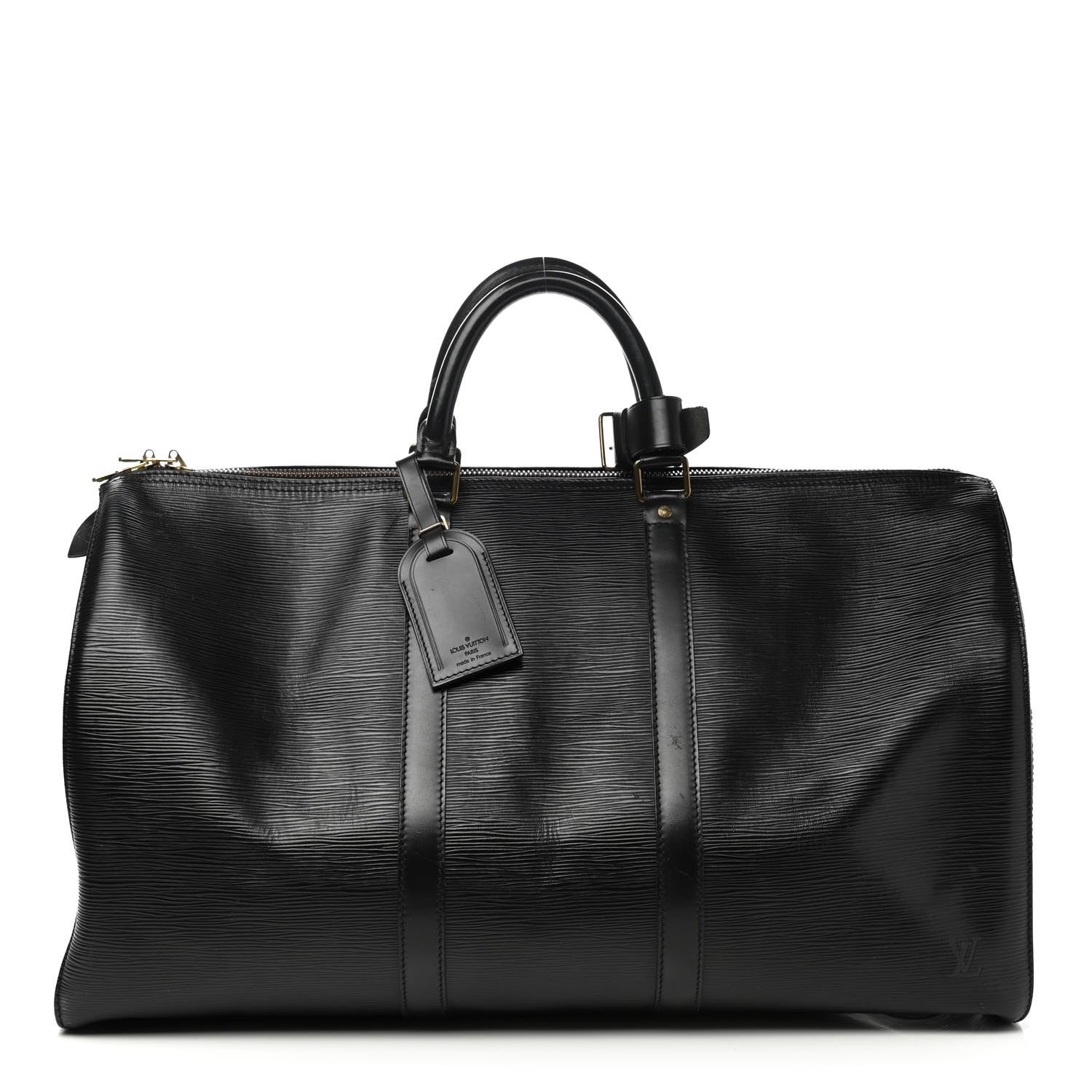 Louis Vuitton Epi Keepall 50 Black 1 of 16