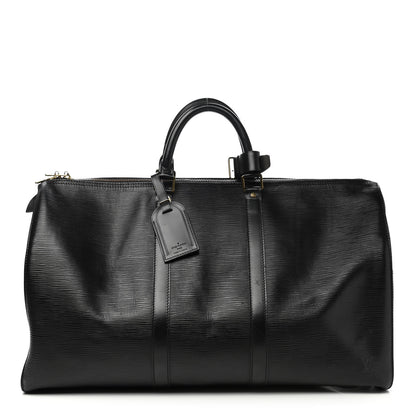 Louis Vuitton Epi Keepall 50 Black 1 of 16