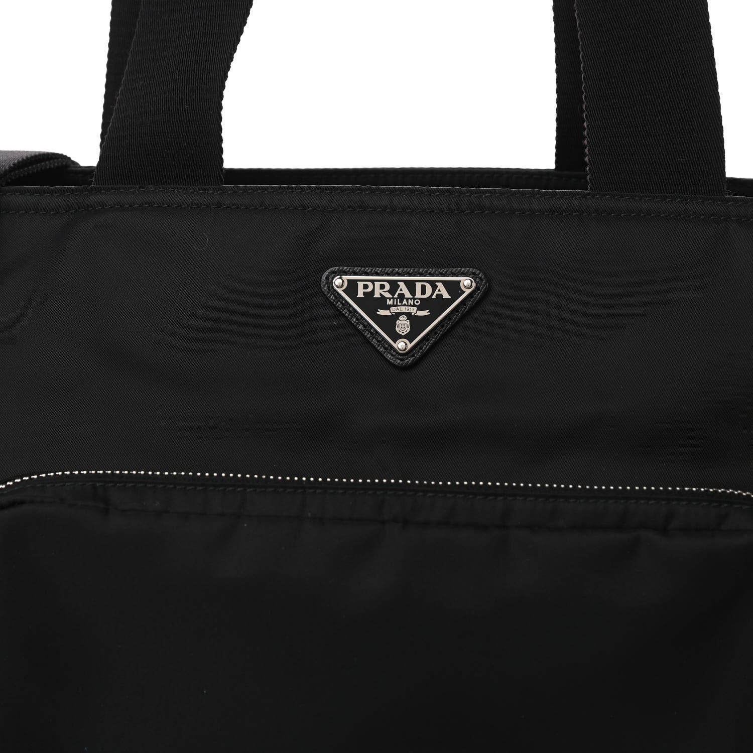 Prada Nylon Vela Baby Bag Black 8 of 10
