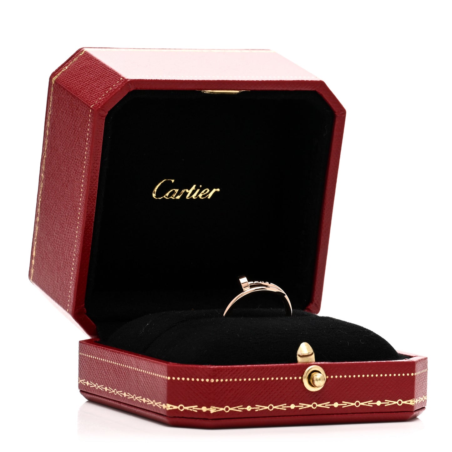 18K Pink Gold Small Juste Un Clou Ring 51 5.75
