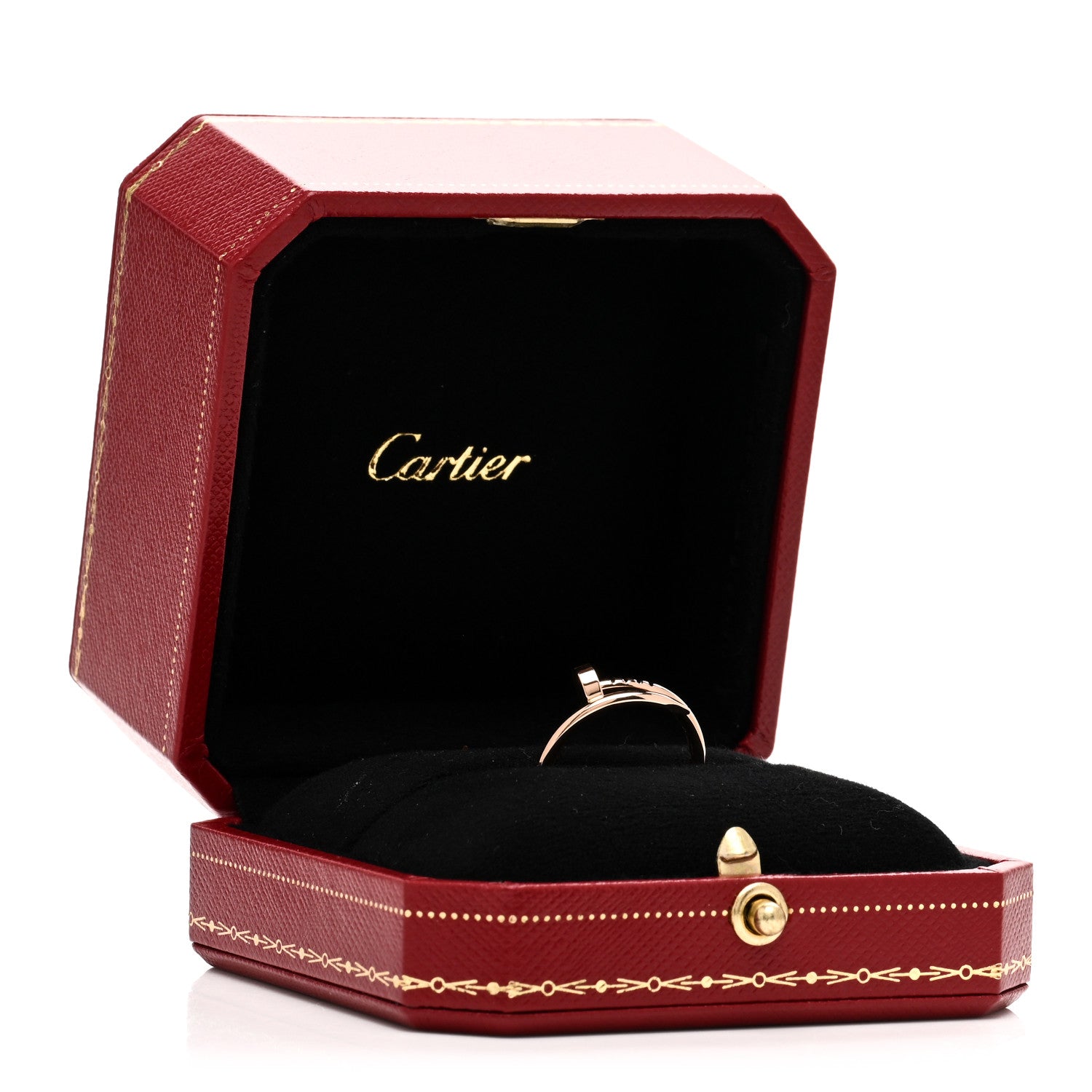 Cartier 18K Pink Gold Small Juste Un Clou Ring 51 5.75 5 of 5