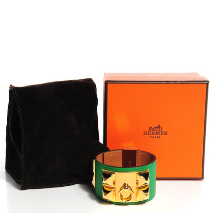 Hermes Swift Collier de Chien CDC Small Bracelet Bamboo Bambou 7 of 7