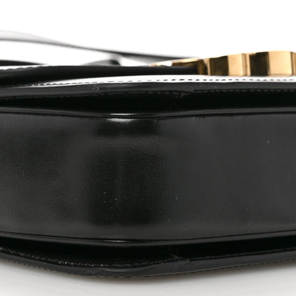 Celine Shiny Calfskin Teen Triomphe Black 9 of 10
