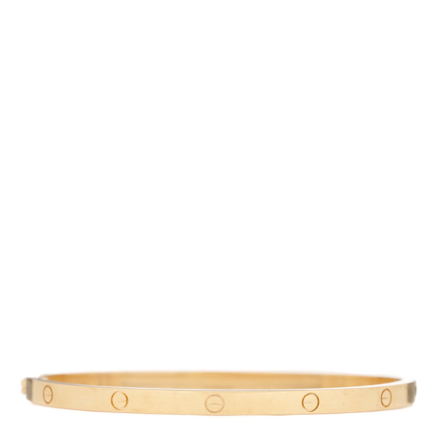Cartier 18K Yellow Gold Small LOVE Bracelet 17 1 of 11