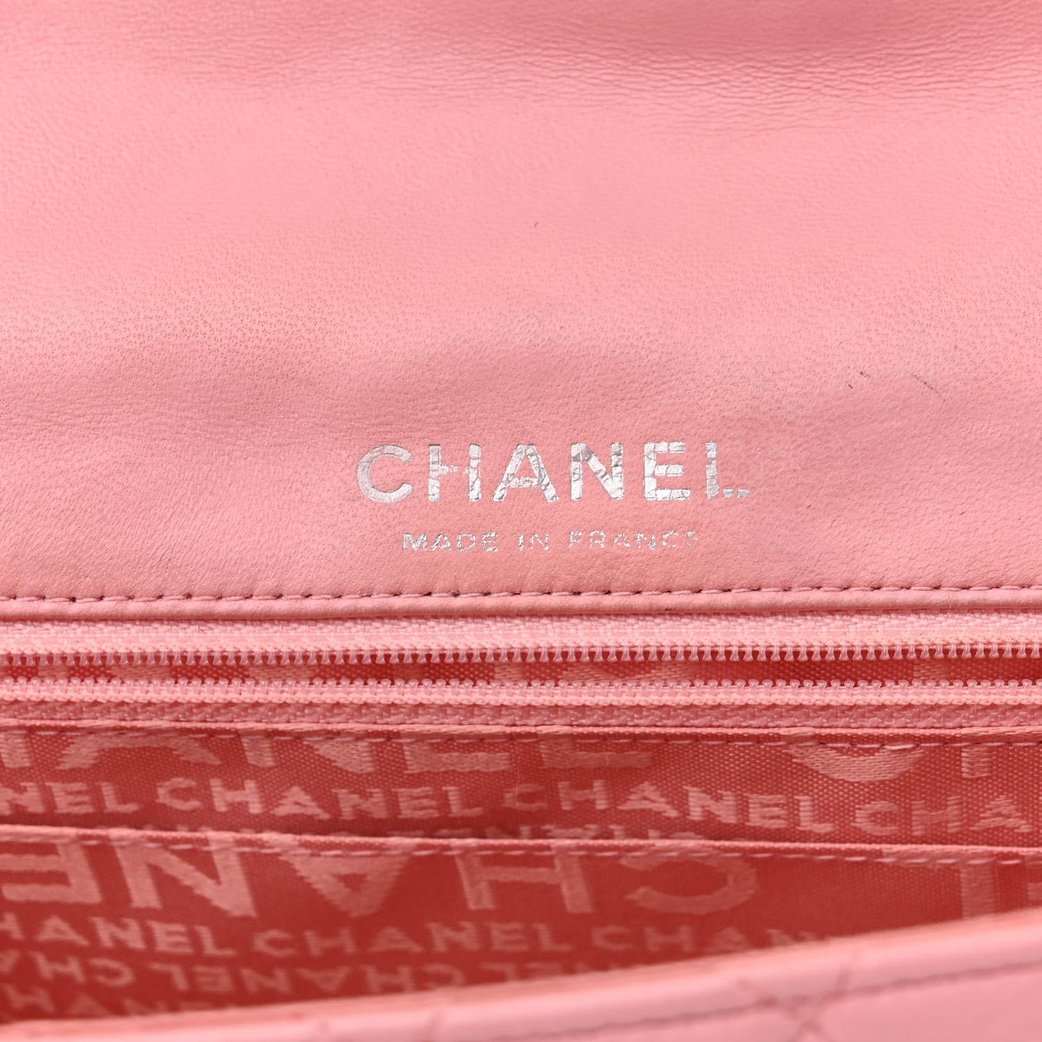 Chanel Lambskin Medium Heart Valentine Flap Pink 6 of 16