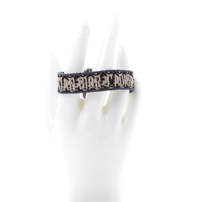 Christian Dior Woven Cotton J'Adior Friendship Bracelet Blue 2 of 3
