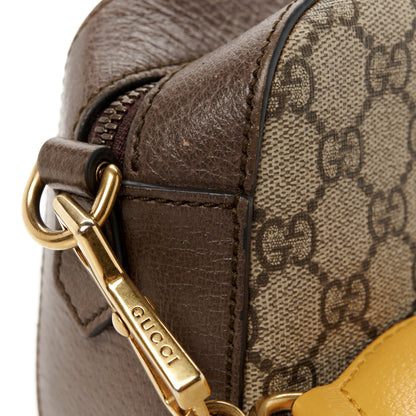 Gucci GG Supreme Monogram Web Neo Vintage Shoulder Bag Beige New Acero Crop 11 of 11