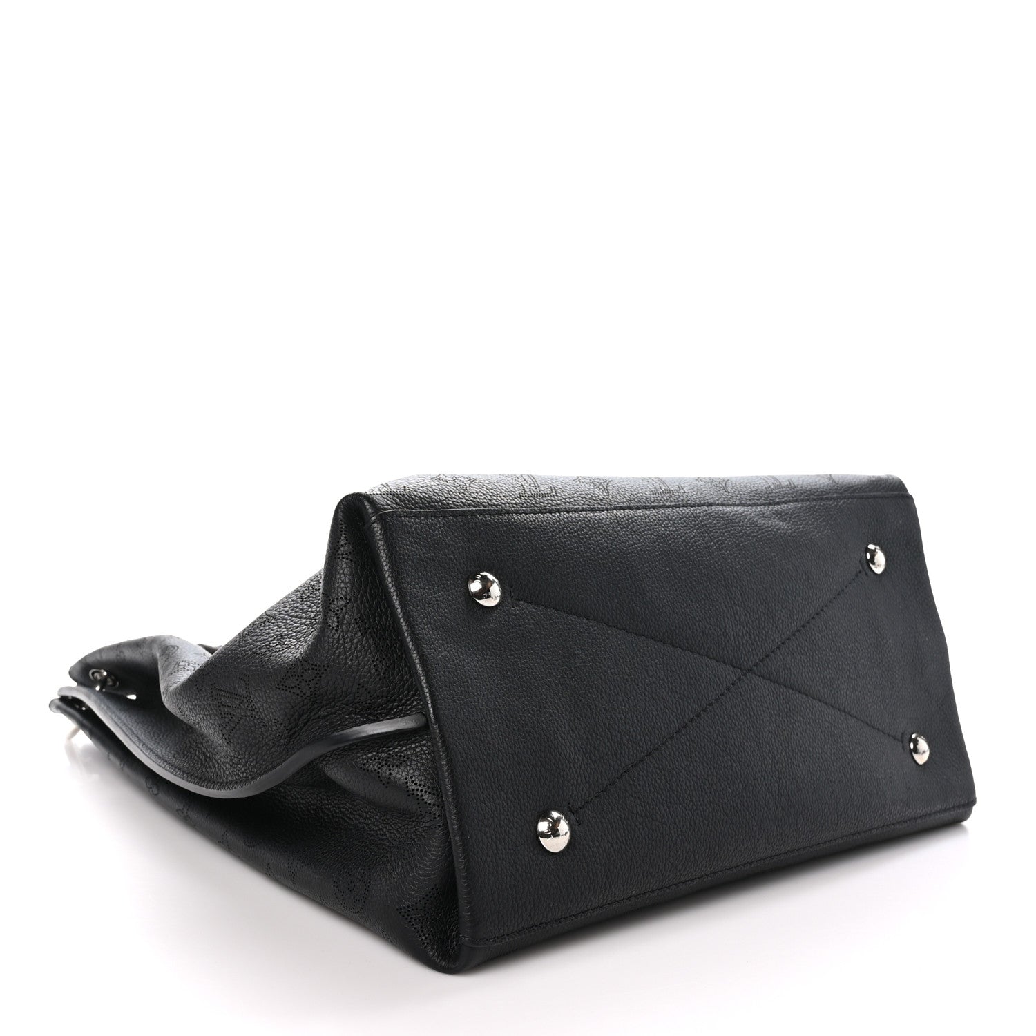 Louis Vuitton Mahina Carmel Hobo Black 4 of 9