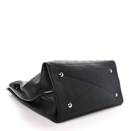 Louis Vuitton Mahina Carmel Hobo Black 4 of 9