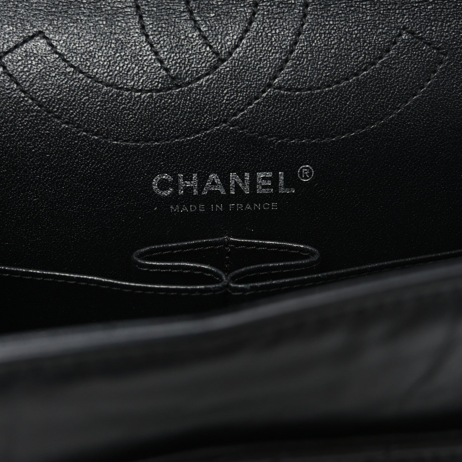 Chanel Aged Calfskin Chevron Quilted 2.55 Reissue 226 So Black 6 of 10