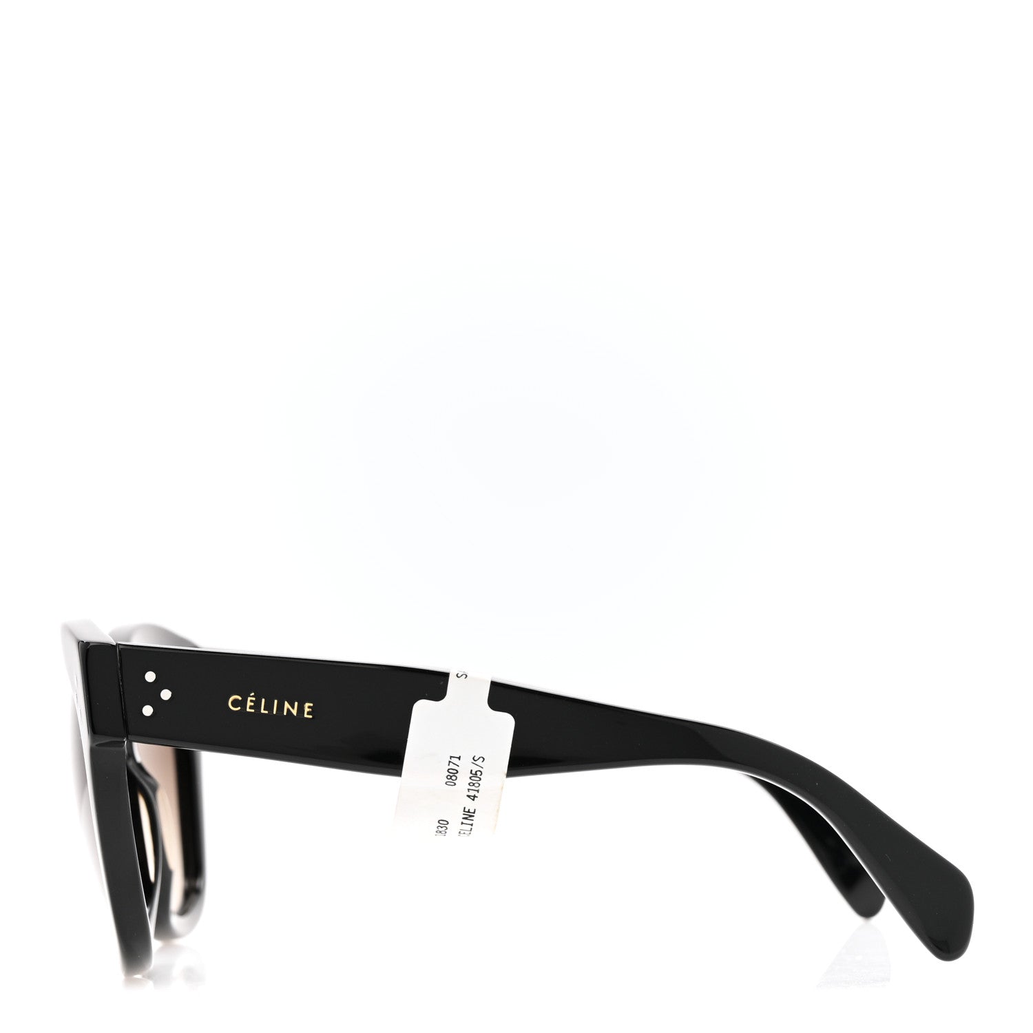 Celine New Audrey Sunglasses CL 41805/S Black 3 of 7
