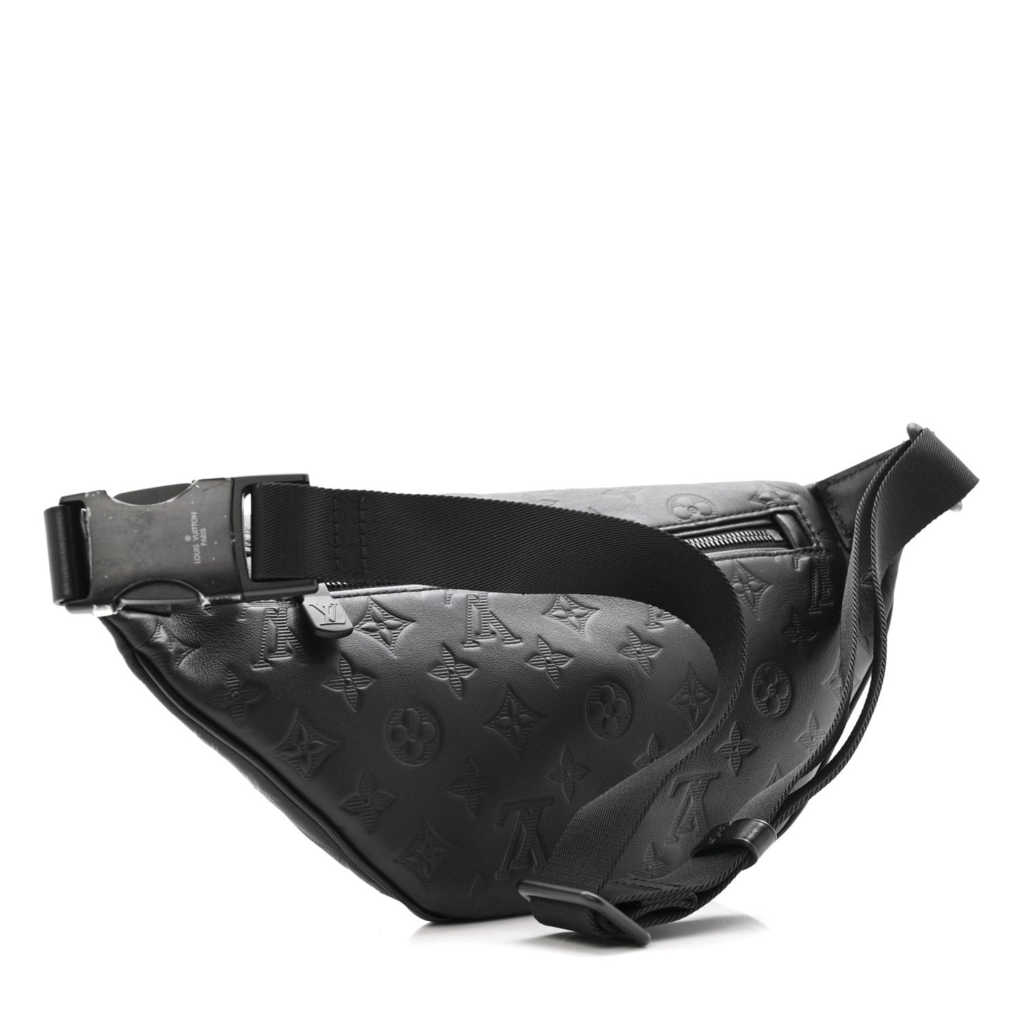 Calfskin Monogram Shadow Discovery Bumbag Black