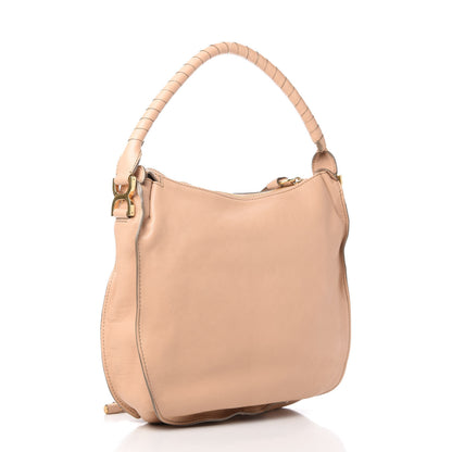 Chloe Calfskin Medium Marcie Nude Hobo Blondie Beige 3 of 10