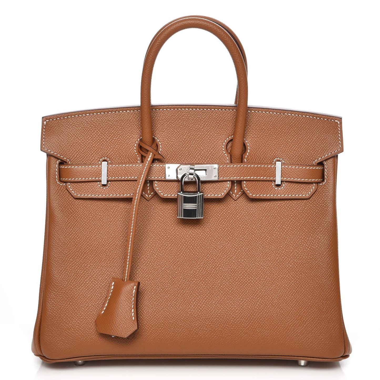 Epsom Birkin 25 Gold
