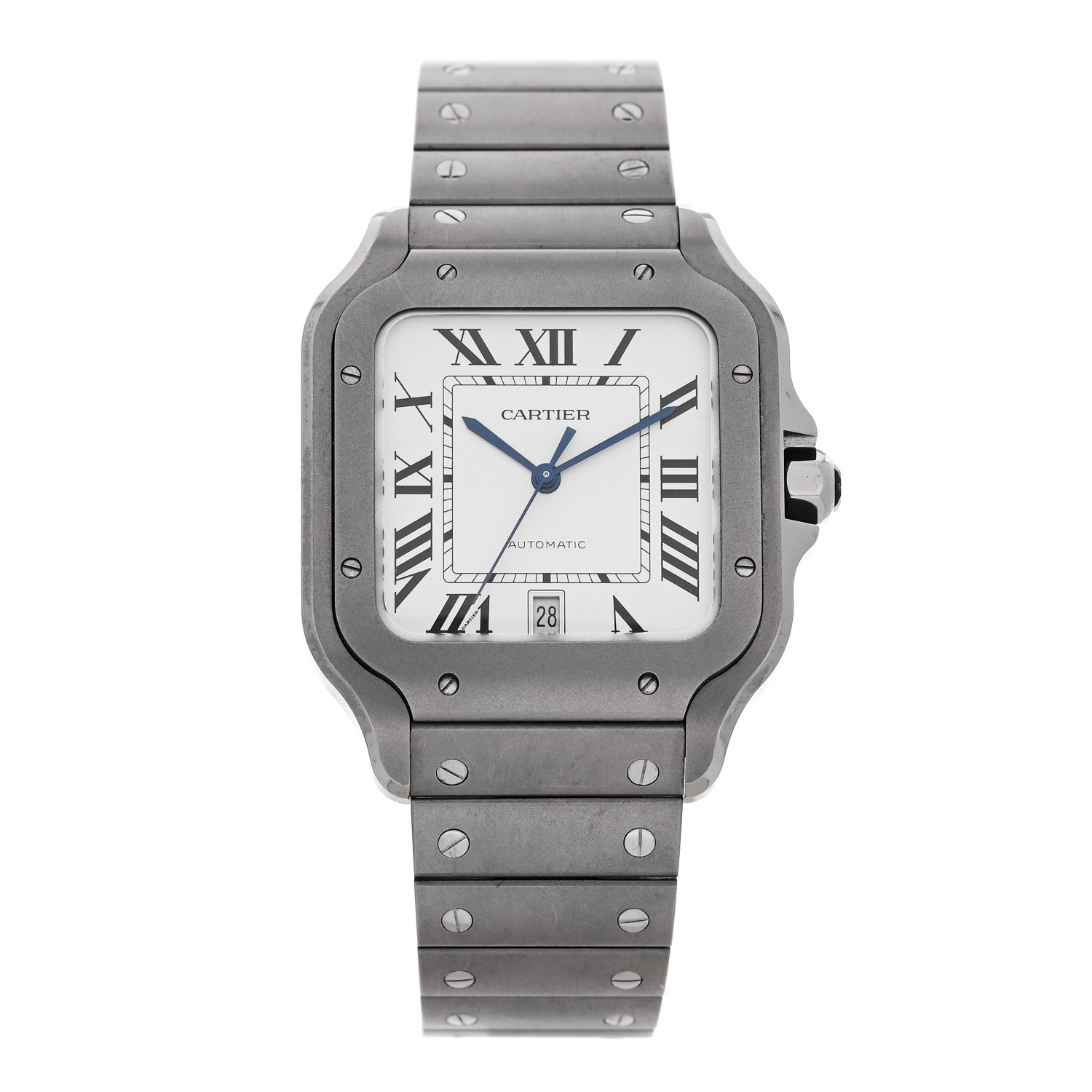 Cartier Titanium 39.8mm Santos De Cartier Automatic Watch 1 of 5