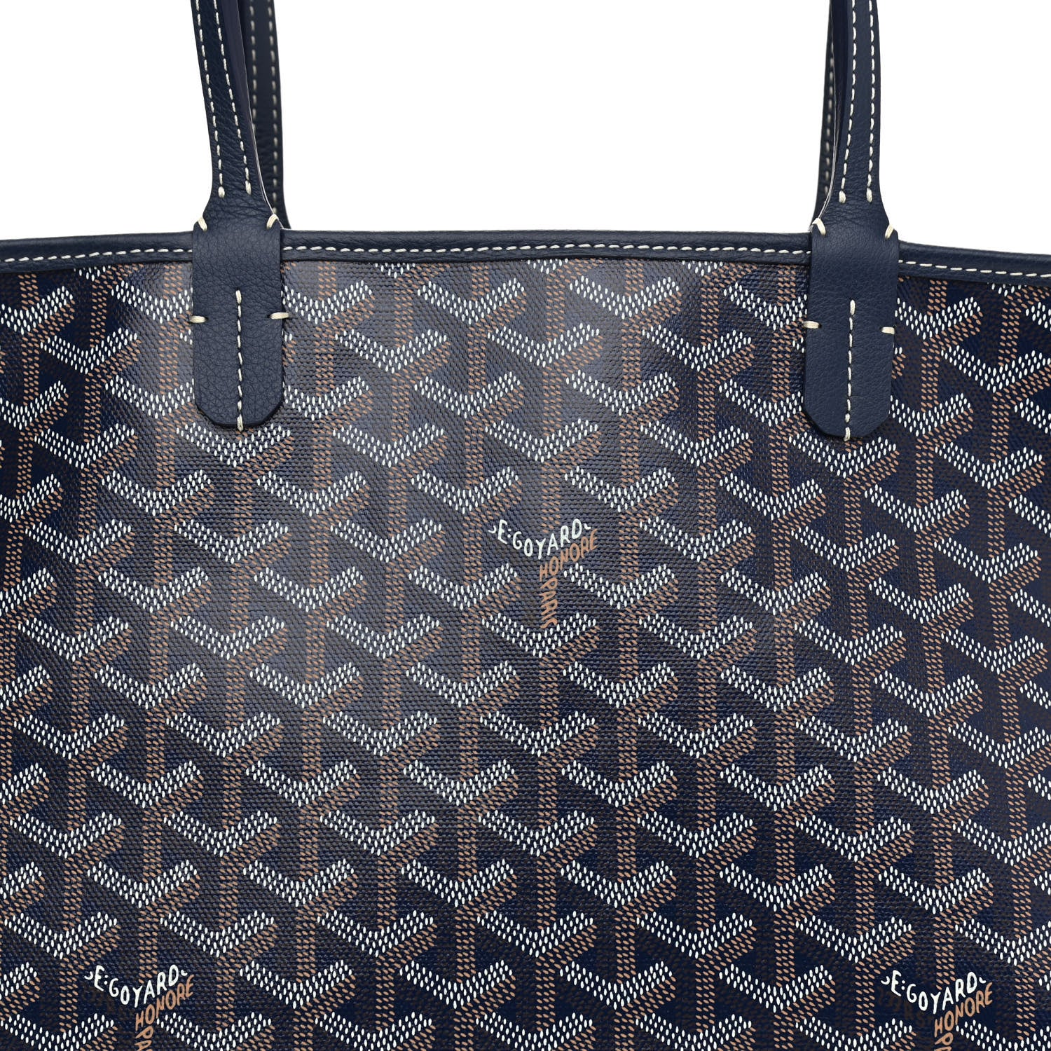 Goyard Goyardine Artois PM Navy 8 of 10
