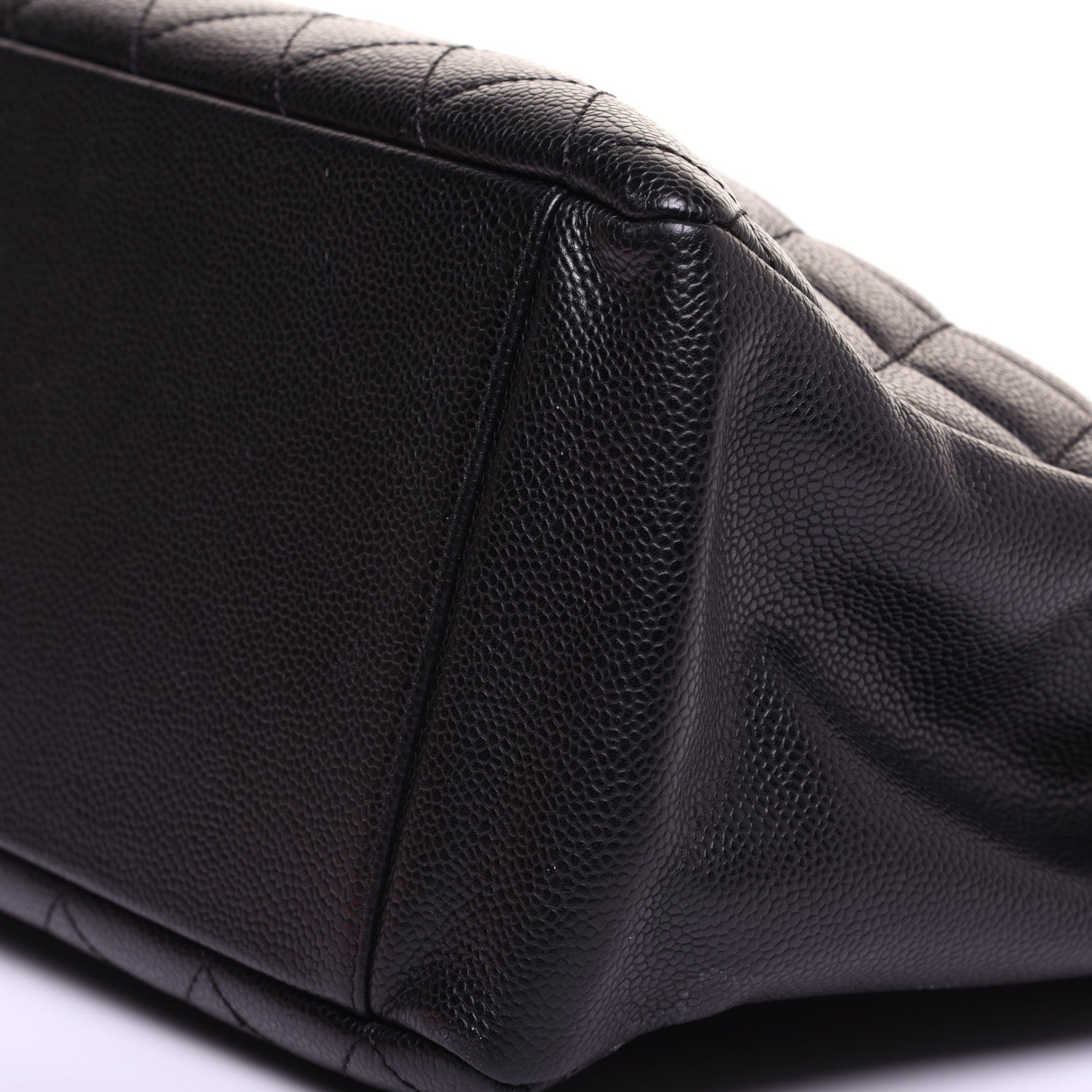 Chanel Caviar Quilted Grand Shopping Tote GST Black 7 of 11