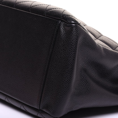 Chanel Caviar Quilted Grand Shopping Tote GST Black 7 of 11