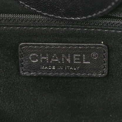 Chanel Caviar Medium Studded Deauville Tote Black 6 of 14