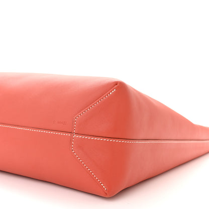 Hermes Taurillon Clemence Double Sens 45 Reversible Tote Rose Jaipur 17 of 17