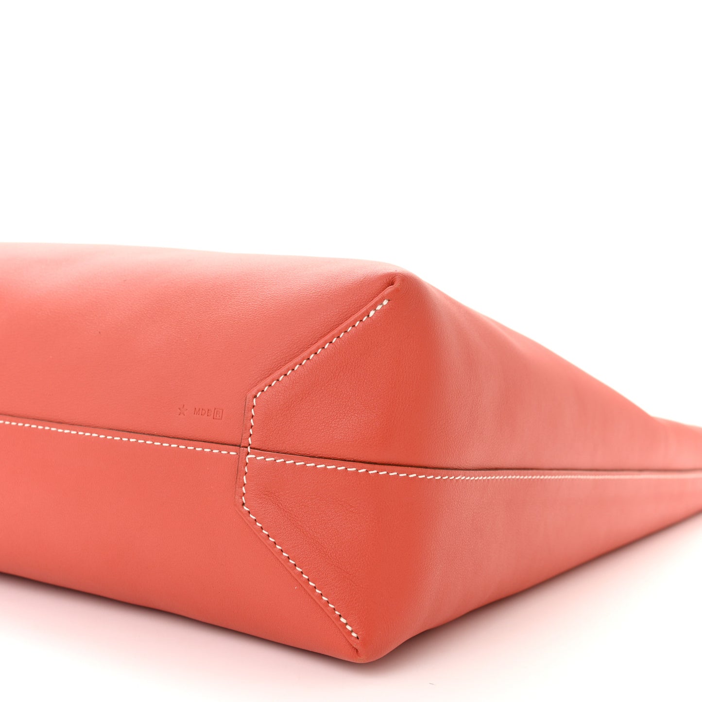 Taurillon Clemence Double Sens 45 Reversible Tote Rose Jaipur