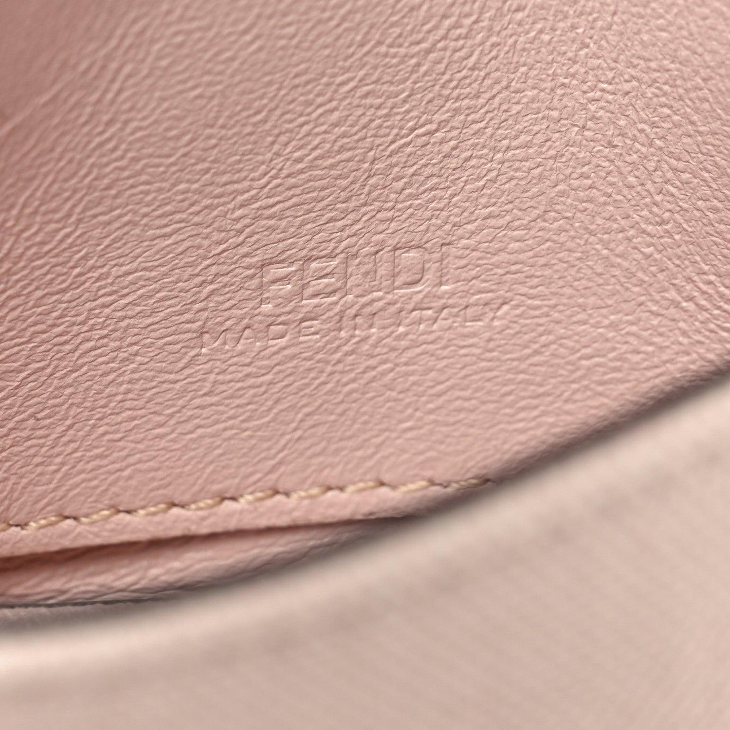 Fendi Canvas Vitello King FF Multicolor Embroidered Nano Baguette Charm Rosa Quarzo Bloody Mary Multicolor 7 of 10