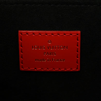 Louis Vuitton Empreinte Monogram Giant Crafty Pochette Metis Black Creme 6 of 10