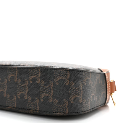 Celine Triomphe Canvas Small Camera Bag Tan 11 of 11