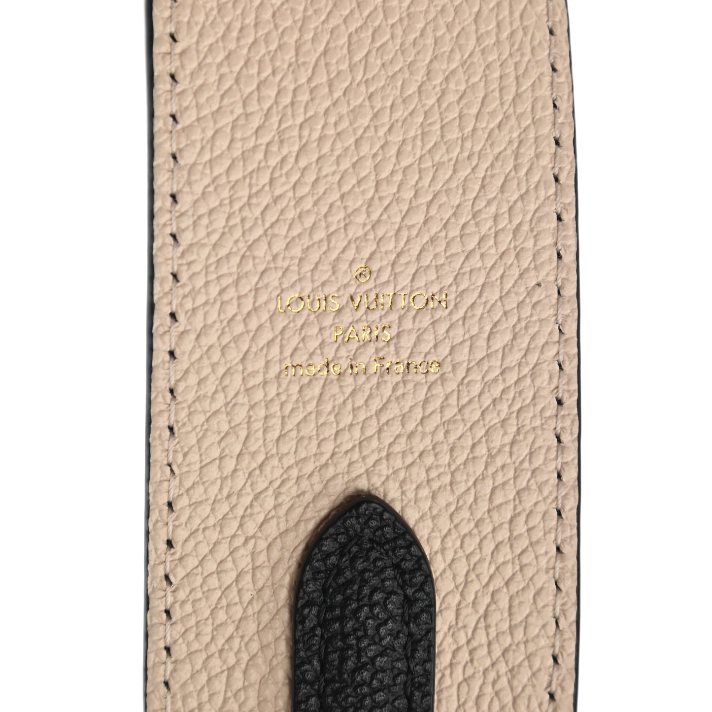 Empreinte Monogram Bandouliere Shoulder Strap Black Beige
