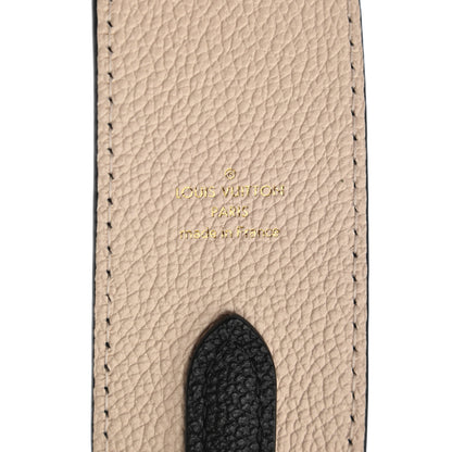 Louis Vuitton Empreinte Monogram Bandouliere Shoulder Strap Black Beige 3 of 5